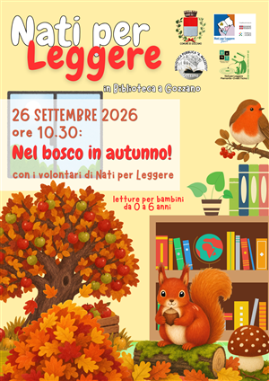 NATI PER LEGGERE: "Nel bosco in autunno"
