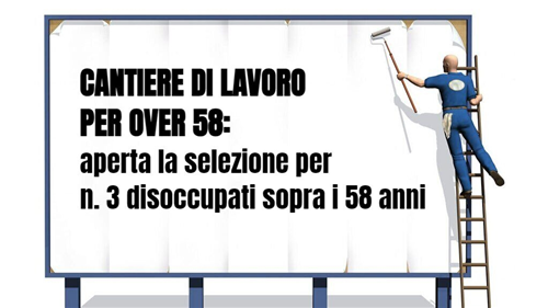 Avviso pubblico di selezione cantieri di lavoro "over 58" (D.G.R. n. 13/678 del 27.12.2024)

